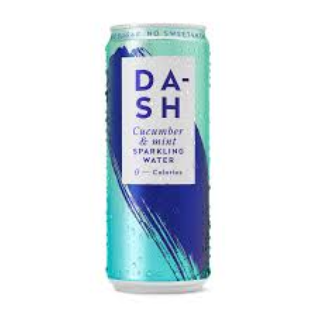 DASH WATER CAN SPARKLING CUCUMBER 330ML